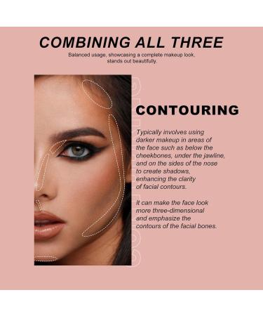 Air Cushion Contour Blush Highlighting Stick - Liquid Blush Highlighter Makeup Stick with Applicator Blush Highlight Finish (01#BLUSH 0.41 FL.OZ / 12ML) 01#blush 12 ml (Pack of 1) - Buy Online on GoSupps.com