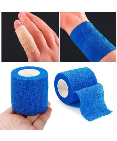 5cm x 5m Non-Woven Self-Adhesive Elastic Bandage - Cohesive Sports Tape for Wrist & Ankle Sprains | Pink Vet Tape Wrap - 1 Pack - Buy Online on GoSupps.com