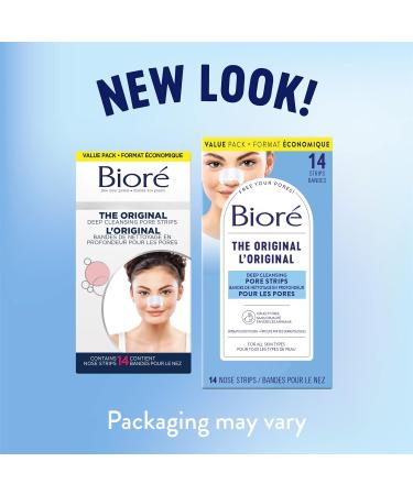 Bior Deep Cleansing Pore Strips Value Pack for Instant Pore Unclogging and Blackhead Removal (14 Count) 14 count (Pack of 1) Value Pack Strips - Buy Online on GoSupps.com