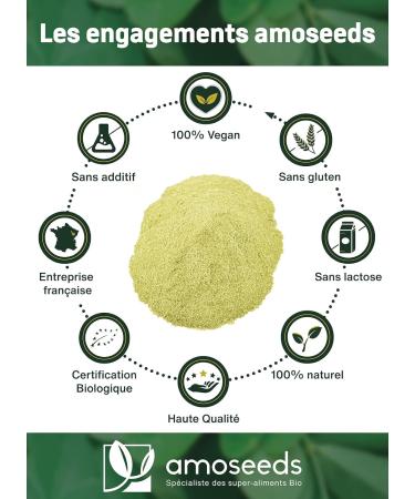 Organic Moringa Leaf Powder 1kg | Vitamin A Antioxidant Detox Skin | Top Quality - Buy Online on GoSupps.com