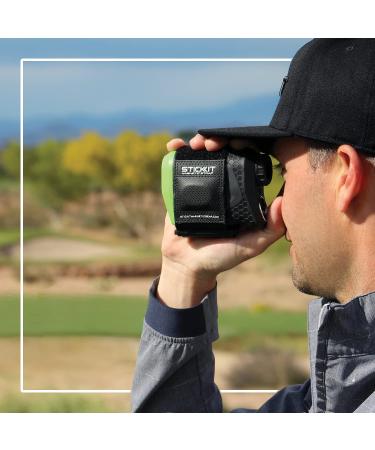 STICKIT Magnetic Rangefinder Strap - Securely Attaches to Golf Carts and Clubs | Slim Adjustable Design - Gen3 Red - Buy Online on GoSupps.com