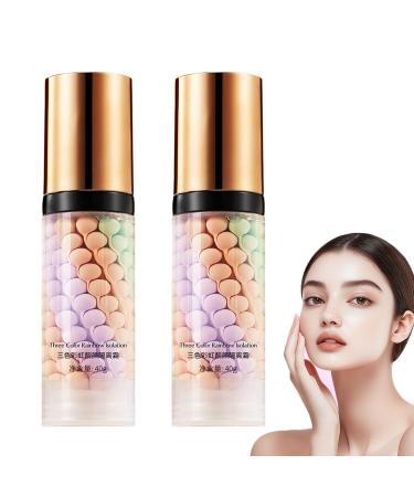 blmcoos 3-in-1 face foundation for pre-makeup sunscreen complexion-correcting face primer one-step color corrector oil-regulating and matte finish discoloration