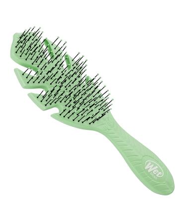 Wet Brush Go Green Hair Detangler - Ultra-soft IntelliFlex Bristles - Green - For All Hair Types - Men & Women - Buy Online on GoSupps.com