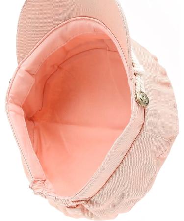 MIRMARU Women's 100% Cotton Greek Fisherman's Sailor Fiddler Hat Cap - Roped Blush, One Size - Buy Online on GoSupps.com