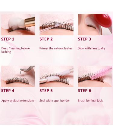VEYES INC Lash Primer for Eyelash Extensions - 15ml Professional Formula | Easy Oil & Protein Removal | Enhances Adhesive Bonding Power - Buy Online on GoSupps.com