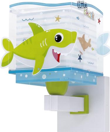 Dalber Little Shark Wall Lamp - Children's Room Lighting | E27 | Cute Haie Animal Design - Buy Online on GoSupps.com