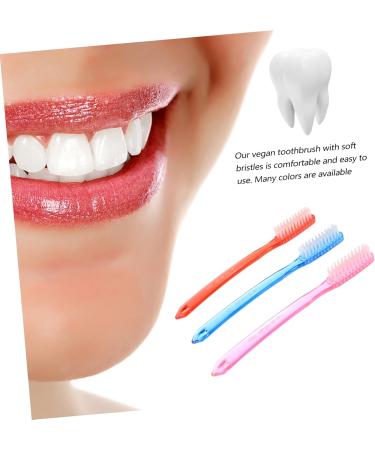 Ultechnovo 48 PC Soft Cleaning Toothbrush Set for Children - Portable Manual Travel Toothbrushes | Extra Solid Gums Care | 4 Pack - Buy Online on GoSupps.com