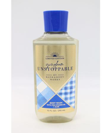 Gingham Unstoppable Bath and Body Shower Gel Body Wash 10 fl oz