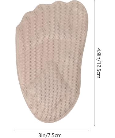 Buy Healifty Gel Metatarsal Pads - 3 Pairs Half Size Foot Sleeves for Runners & High Heels | Toe Spacer & Protector for Comfort - Buy Online on GoSupps.com