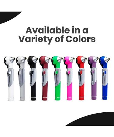 Zyrev ZetaLife Otoscope - Black Pocket Size Ear Infection Detector - Buy Online on GoSupps.com