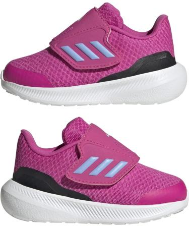 adidas Runfalcon 3.0 Hook-and-Loop Sneakers | Unisex Baby | 4 UK Child | Lucid Fuchsia Blue Dawn - Buy Online on GoSupps.com