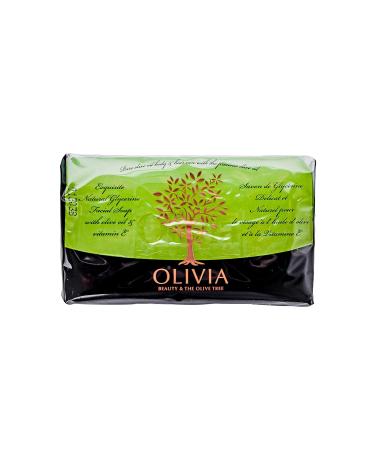 Olivia Natural Glycerin Bar Soap with Olive Oil & Vitamin E - 4.4 oz (4 Pack) - Buy Online on GoSupps.com