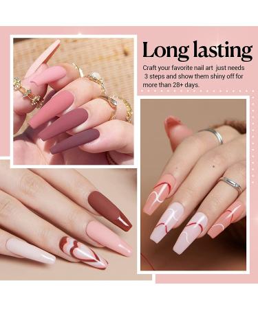 AZUREBEAUTY 29 Pcs Dip Powder Nail Kit | Fall Winter 20 Colors | Professional Dipping Powder System with Top/Base Coat | French Nail Art Manicure Set - Buy Online on GoSupps.com