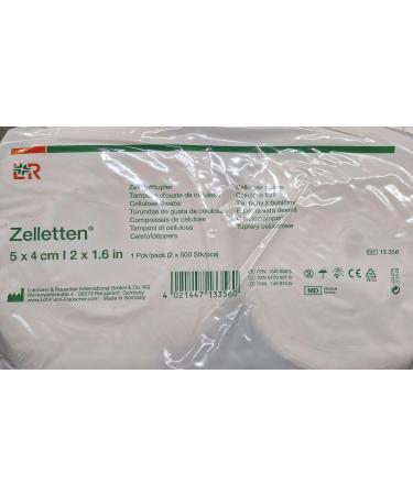  Lohmann & Rauscher Lohmann & Rauscher International GmbH & Co. KG Cellulose Foil in Aluminium Packaging Pack of 2 x 500 - Buy Online on GoSupps.com