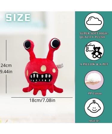Garten of Banban 3 Plush Toys 10 - Horror Game Banban Plush Gift for Fans and Kids - Red (Big Eyes) - Buy Online on GoSupps.com