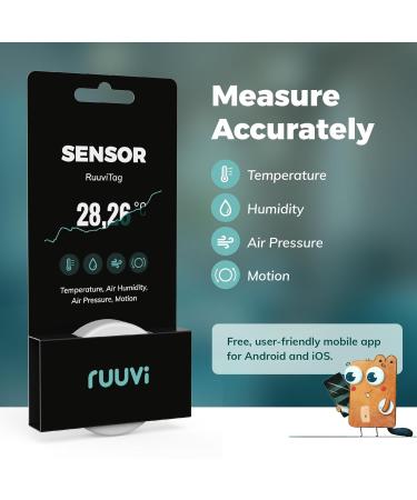 Ruuvi Wireless Bluetooth Temperature - Buy Online on GoSupps.com