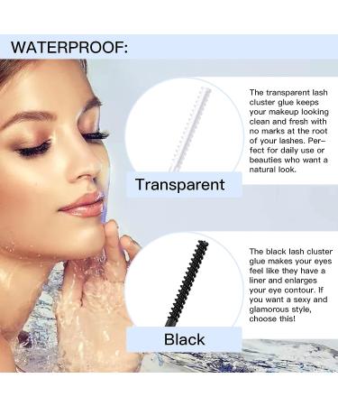 Cluster Lash Glue 5ml - Long Lasting Transparent Bond for DIY Eyelash Extensions | Waterproof Mascara Glue for Lash Clusters - Buy Online on GoSupps.com