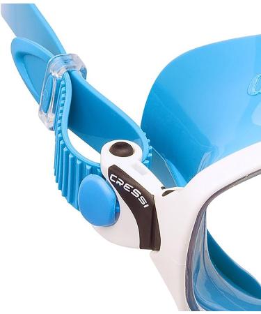 Cressi Kids' C Estrella VIP Jr Snorkeling/Diving Combo Set - Blue/White/Transparent - Buy Online on GoSupps.com