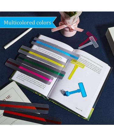 12 Colorful ADHD Dyslexia Guide Strips - Enhance Focus & Learning | Fast International Shipping - Buy Online on GoSupps.com