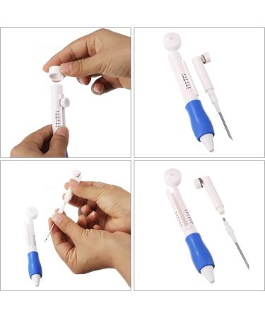 Islmlisa Magic Embroidery Pen Punch Needles Set - DIY Sewing Tool for Threaders - Buy Online on GoSupps.com