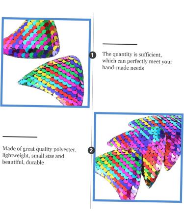 Beavorty 20 pcs hairpin accessories sequin material sequin ornaments Sequins cat ear ornaments Headdress DIY 1 count (Pack of 1) Colorfulx2pcs - Buy Online on GoSupps.com