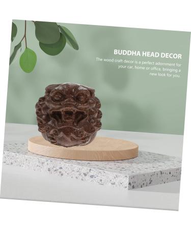Beavorty 2st Wenwan Meditation Zen Statue - Vintage Wooden Animal Figure for Office & Home D cor Buddha Ornament from Vietnam Agarwood - Buy Online on GoSupps.com