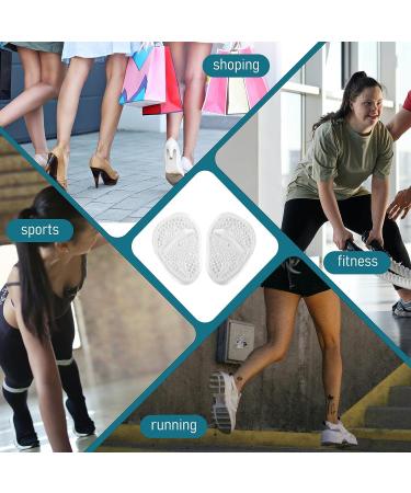 Vin Beauty 3Pairs Metatarsal Pads for Women - Anti-Slip Silicone High Heel Comfort Pads - Foot Pain Relief Cushions - Buy Online on GoSupps.com