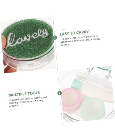 JECOMPRIS Multi-Color Contact Lens Container Set with Mirror & Glasses Holder - Perfect Travel Solution - Buy Online on GoSupps.com