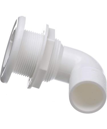 Seachoice 90-Degree Thru-Hull Connector - Fits 1-1/2 ID Hose - 1-3/8 Max Hull - Buy Online on GoSupps.com