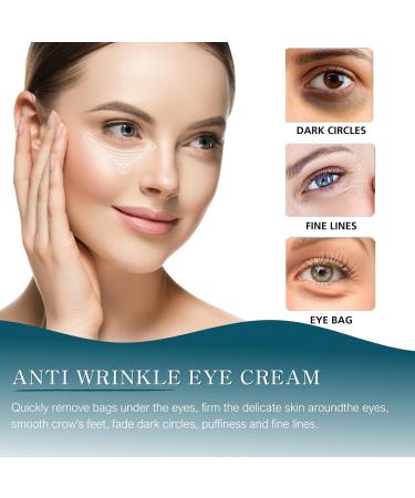 Eye Cream For Dark Circles And Puffy Eyes Eye Cream Anti Aging Caffeine Eye Cream Remove Fade Fine Line Hydrolyzed Collagen Hydrating Eye Cream Korean Eye Cream For Men & Women - Buy Online on GoSupps.com