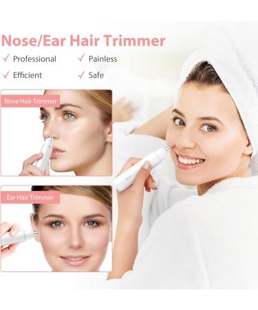 Sejoy Electric Nose and Ear Hair Trimmer - Painless Hair Removal Clipper for Men and Women - Buy Online on GoSupps.com