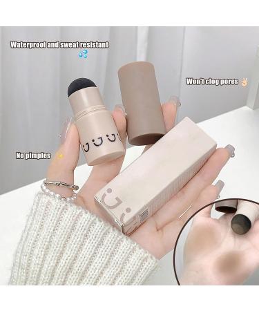 Hairline Powder & Root Touch-Up Stick | Waterproof Thinning Hair Solution - 02# Gray Brown - Buy Online on GoSupps.com