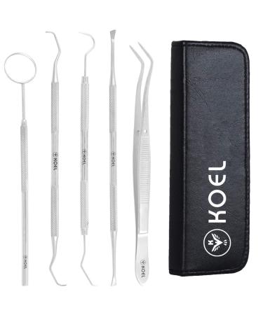 KOEL Dental Tools Kit: Interdental Teeth Cleaning, Whitening, Plaque Remover - 5P Dental Set - Buy Online on GoSupps.com