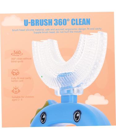 TOVINANNA U-Shaped Toothbrush Set for Kids | 10 Pack 360 Children's Tooth Cleaning Tool | Fun Caricature Design | International Shipping Available - Buy Online on GoSupps.com