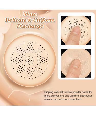 T te de Champignon Air Cushion CC Cream Fond de Teint Correcteur BB Cr me CC Cr me Fondation Hydratant Longue Dur e Couverture Compl te de La Base de Maquillage Impeccable (Naturel) Naturel 20 g (Lot de 1) - Buy Online on GoSupps.com