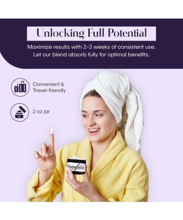 Unscented Magnesium Sleep Cream | Pain Relief Leg Cramps & Muscle Soreness | Moisturizing & Fast Absorbing | 2 oz Made in USA - Buy Online on GoSupps.com