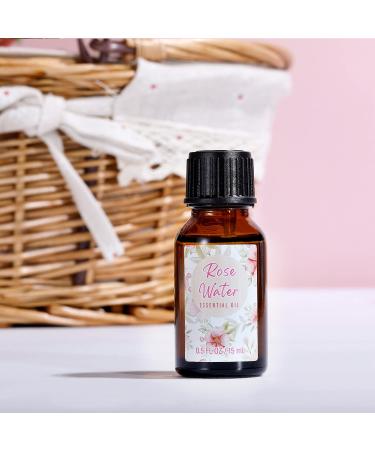 Rose Bath Gift Set for Women - 11 Pc Spa Kit with Bubble Bath, Lotion - Perfect Birthday & Christmas Gift - Buy Online on GoSupps.com
