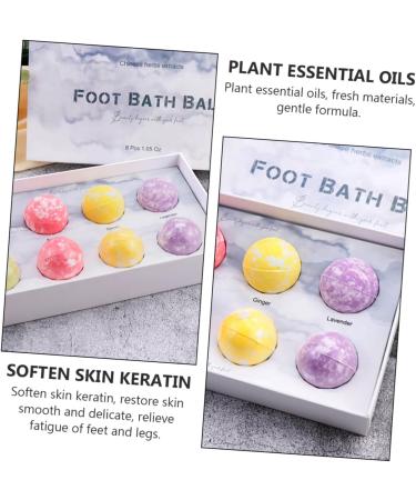 FOMIYES 3 Boxes Essential Oil Foot Soak Ball Bubble Making Bath Ball Shower Moisturizer Foot Spa Bath Tub Spa Bath Fizzies Portable Foot Bath Tubs Bubble Ball Child Aromatic Etc. - Buy Online on GoSupps.com