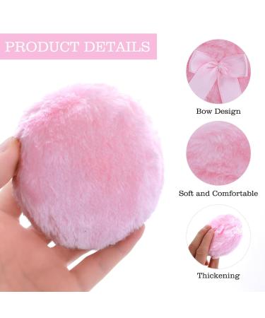 Buy WLLHYF 2 PCS Large Fluffy Powder Puff - 4 Inch Soft Velour Cosmetic Tool for Loose Powder Washable & Perfect for Wet/Dry Makeup - International Shipping Available - Buy Online on GoSupps.com