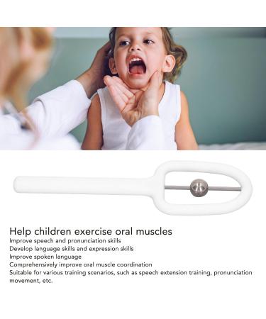 Buy Tongue Tip Exerciser | Lateralization & Lifting Oral Muscle Training Device (White) - International Shipping Available - Buy Online on GoSupps.com