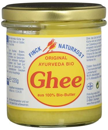 Buy Finck Naturkost Original Ayurveda Organic Ghee - 2 x 220g Pack | Premium Quality International Shipping - Buy Online on GoSupps.com