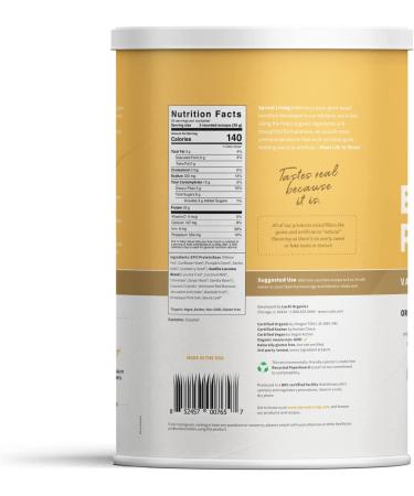 Sprout Living Epic Protein Organic Plant Protein + Superfoods - Vanilla Lucuma 2 lb (910g) - Vegan, Non-GMO - Buy Online on GoSupps.com