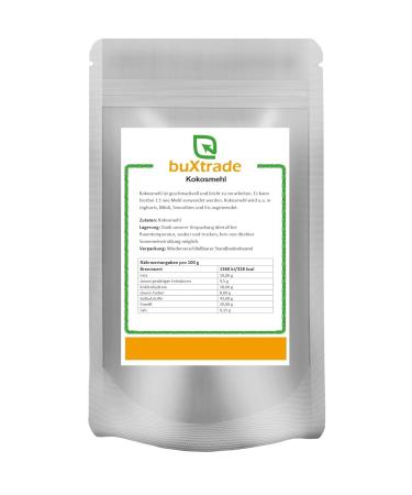 5 kg Gluten-Free Coconut Flour | Partially Defatted & Ground | Perfect for Baking | Premium Quality - Buy Online on GoSupps.com