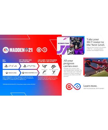 Madden NFL 21 Xbox One Standard - Latest Installment in Popular Sports Game Series - Buy Online on GoSupps.com