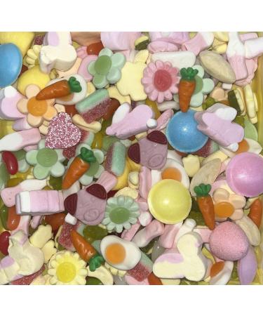 Happy Easter Pick n Mix 1kg Gummy Sweet Box Hamper Gift Present - Buy Online on GoSupps.com