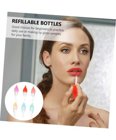 Vaguelly Lot de 6 Tubes de Gloss L vres Cr me Glac e Format Petit Flacons R utilisables L gers et tanches pour Maquillage Mobile Mat riau Solide Usage Voyage et Couleur Al atoire - Buy Online on GoSupps.com