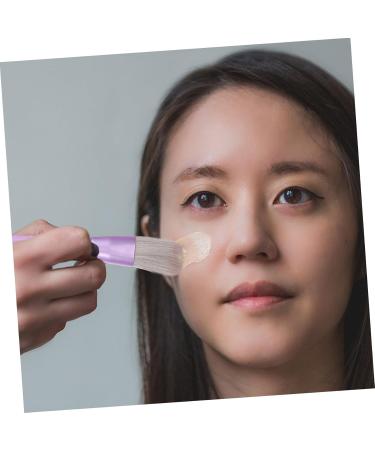 FOMIYES Premium Makeup Brush Set for Women Travel-Friendly Beauty Tools with Wooden Handles Perfect for Blush Lips & Face Purple 12.20X2.20X1.20CM - Buy Online on GoSupps.com