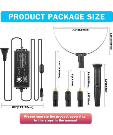 Aolloa 4 in 1 Hot Foam Cutter Set with Digital Voltage Controller | Electric Cutting Machine Pen Kit for Polyethylene Styrofoam Carving - Buy Online on GoSupps.com