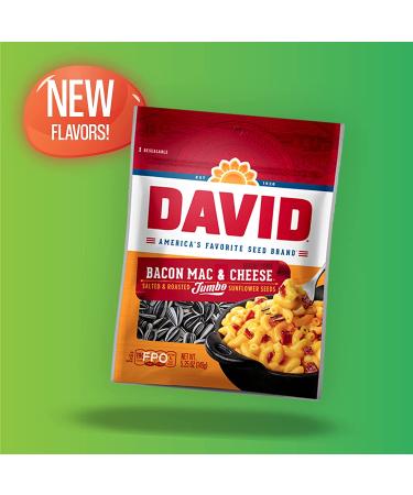DAVID Sunflower Seeds Variety Pack - 12 Flavors, Keto Friendly On-The-Go Snack - 5.25 Ounce - Buy Online on GoSupps.com
