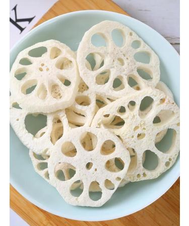 Dehydrated Lotus Root Crisp is Vegetable Dried Non-Fried Lotus Root Dried 200g (7.05oz.) Lotus Root Dried Slices - Buy Online on GoSupps.com